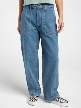 Vans Union Relaxed Women’s Carpenter Jeans Size 27 Medium Wash